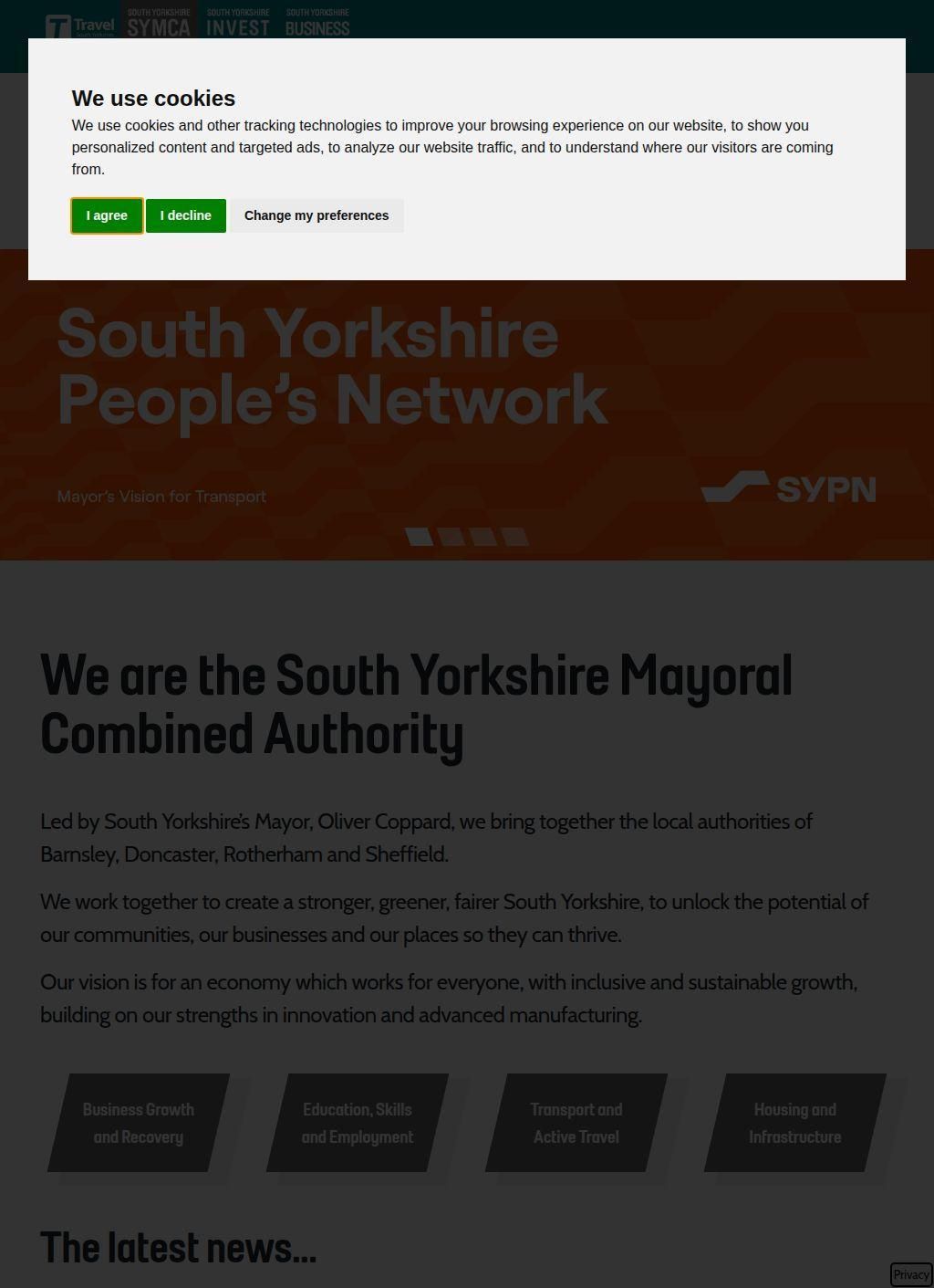South Yorkshire Mayoral Combined Authority