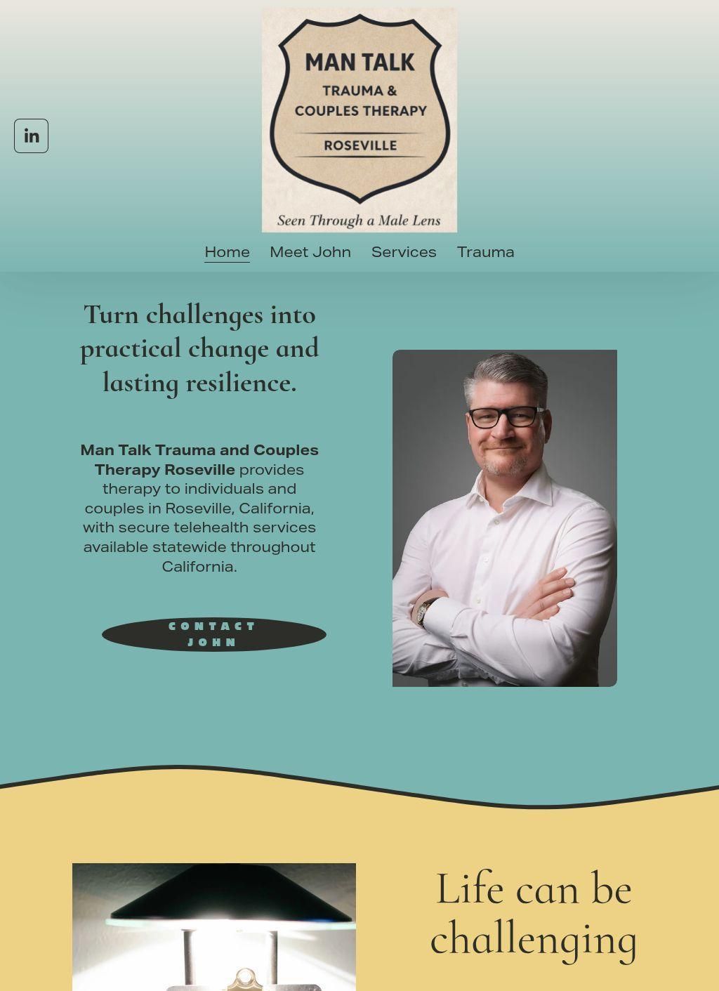 Man Talk Trauma & Couples Therapy