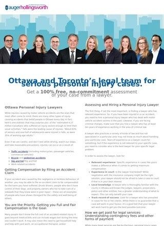 Auger Hollingsworth Accident & Injury Lawyers