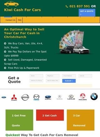 Kiwi Cash for Cars