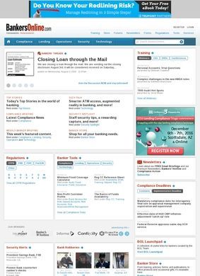 https://www.bankersonline.com/ Bankers Online