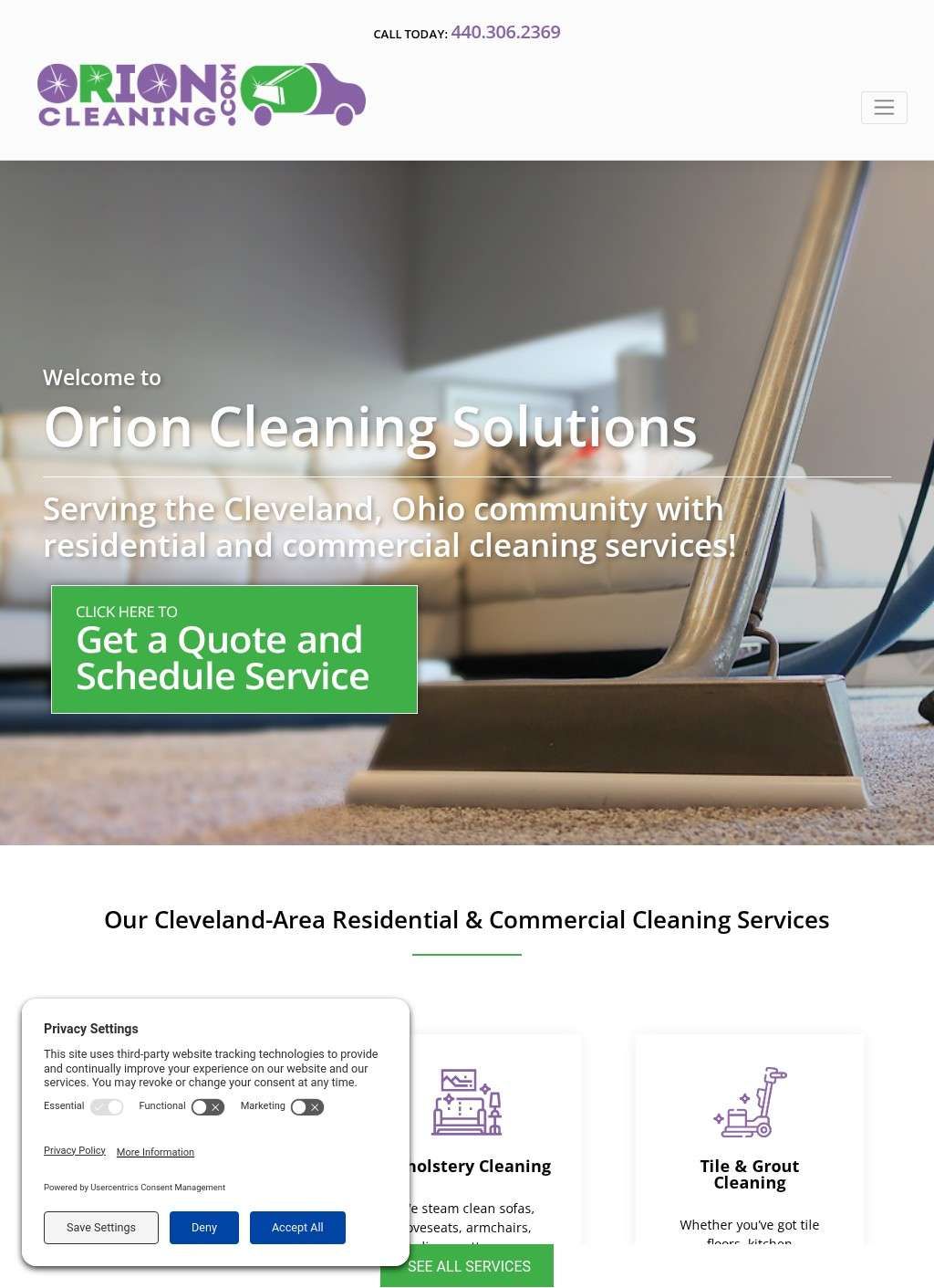 Orion Cleaning Solutions