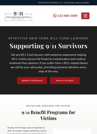 9/11 Victim Compensation Fund Attorneys