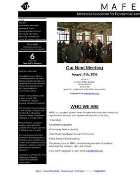 https://www.macalester.edu/mafel/ Minnesota Association for Experiential Learning