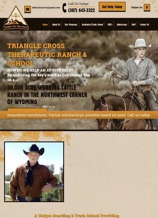 Triangle Cross Boys Ranch