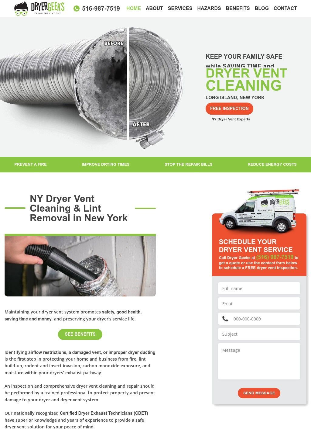 Dryer Vent Cleaning Company in Long Island NY