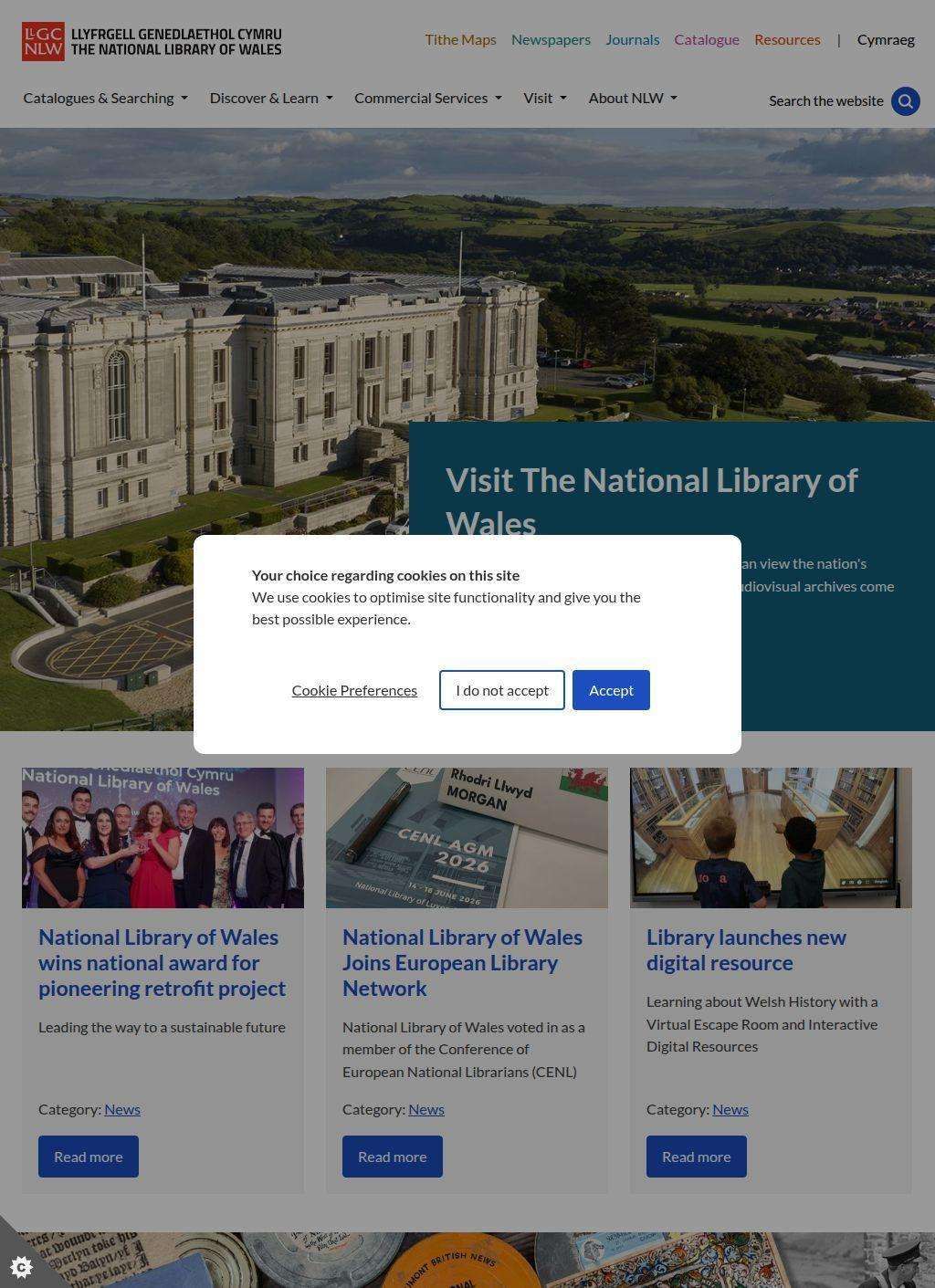 National Library of Wales (Llyfrgell Genedlaethol Cymru)