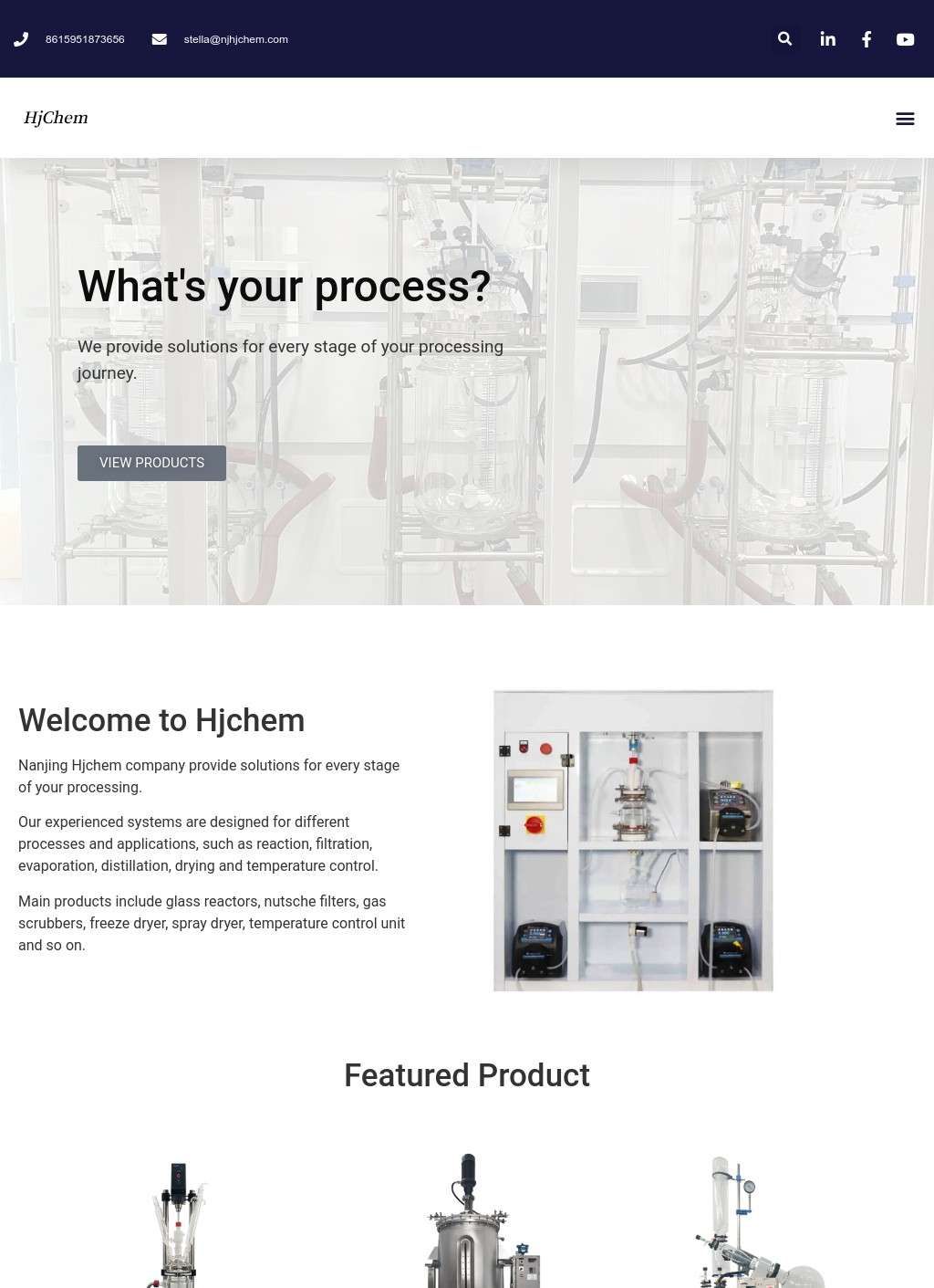 Nanjing Hjchem Equipment Co.,Ltd