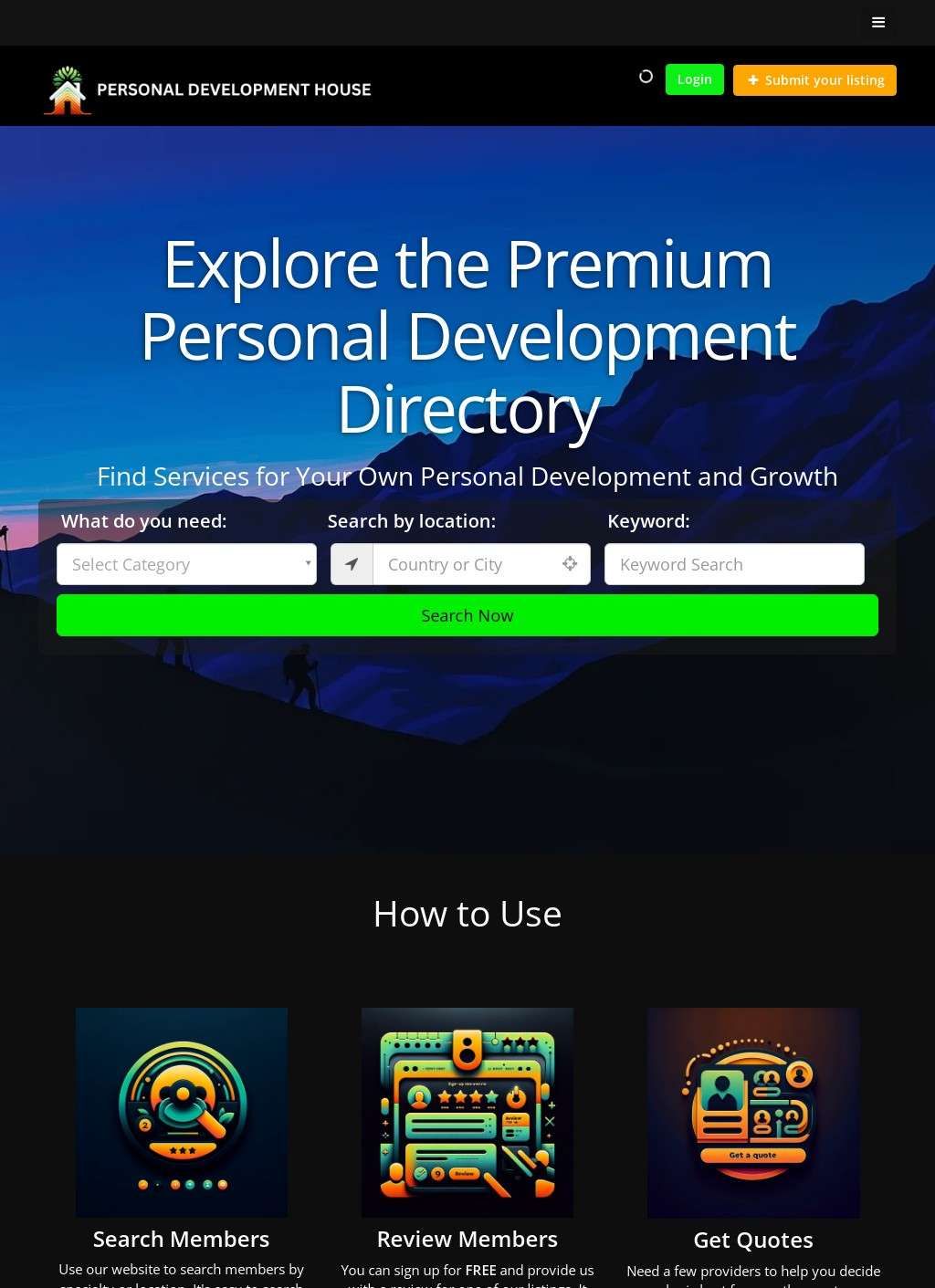 Personal Development House