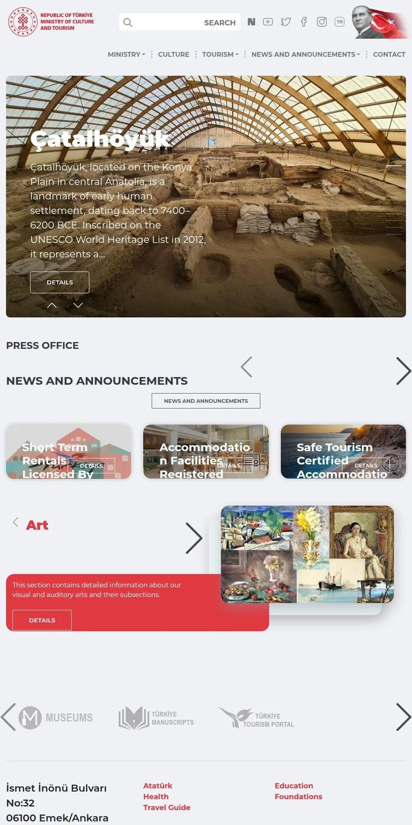 Republic of Turkiye Ministry of Culture and Tourism