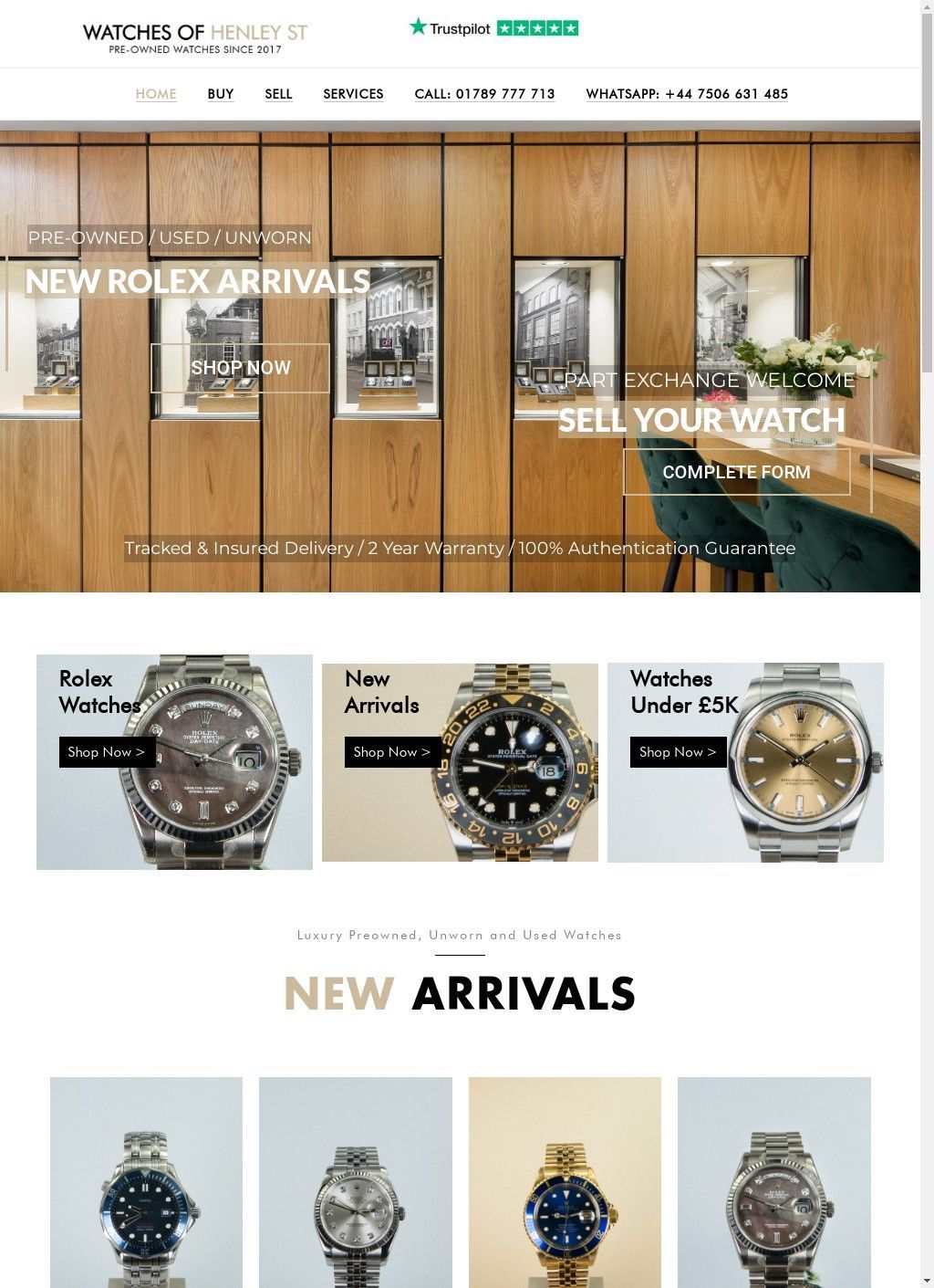 Watches of Henley Street Limited