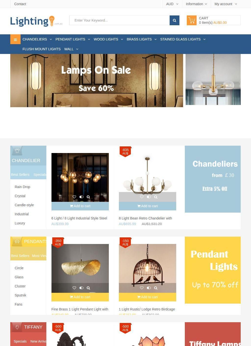 LightingO Australia: Lighting Showroom