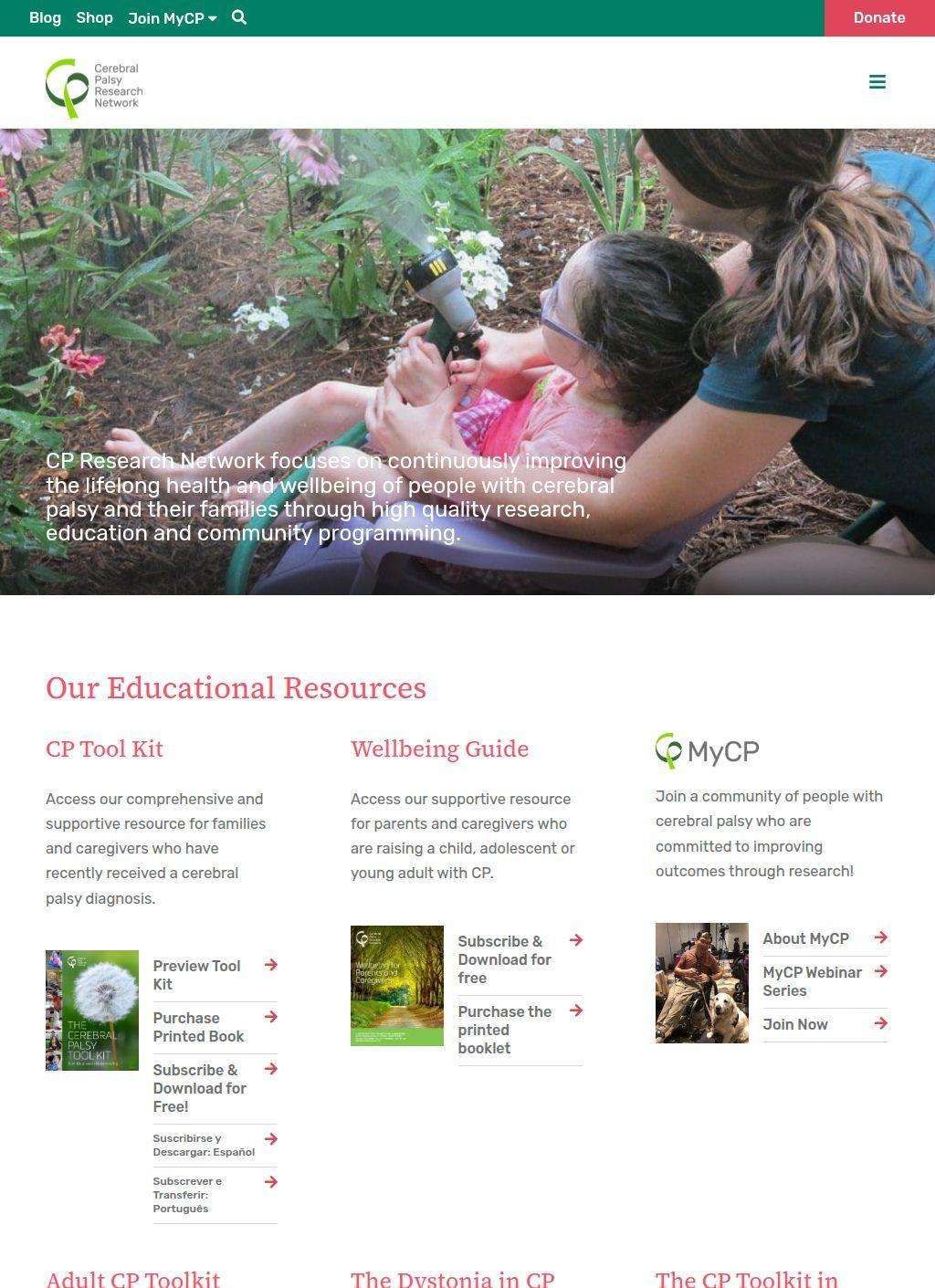 Cerebral Palsy Research Network (CPRN)