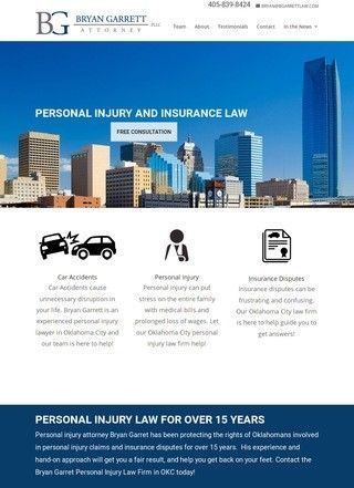 Bryan Garrett Personal Injury Law