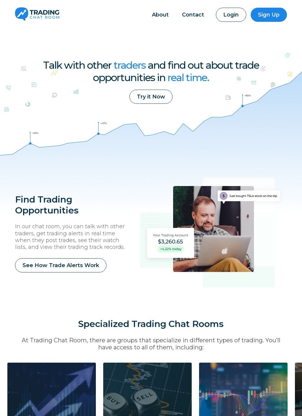 Trading Chat Room