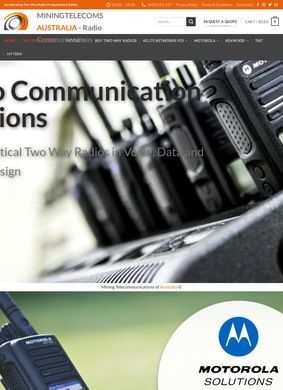 MiningTelecoms: Two Way Radio Communications