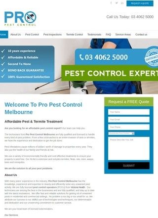 Pro Pest Control Melbourne