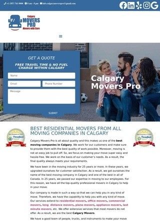 Calgary Movers Pro