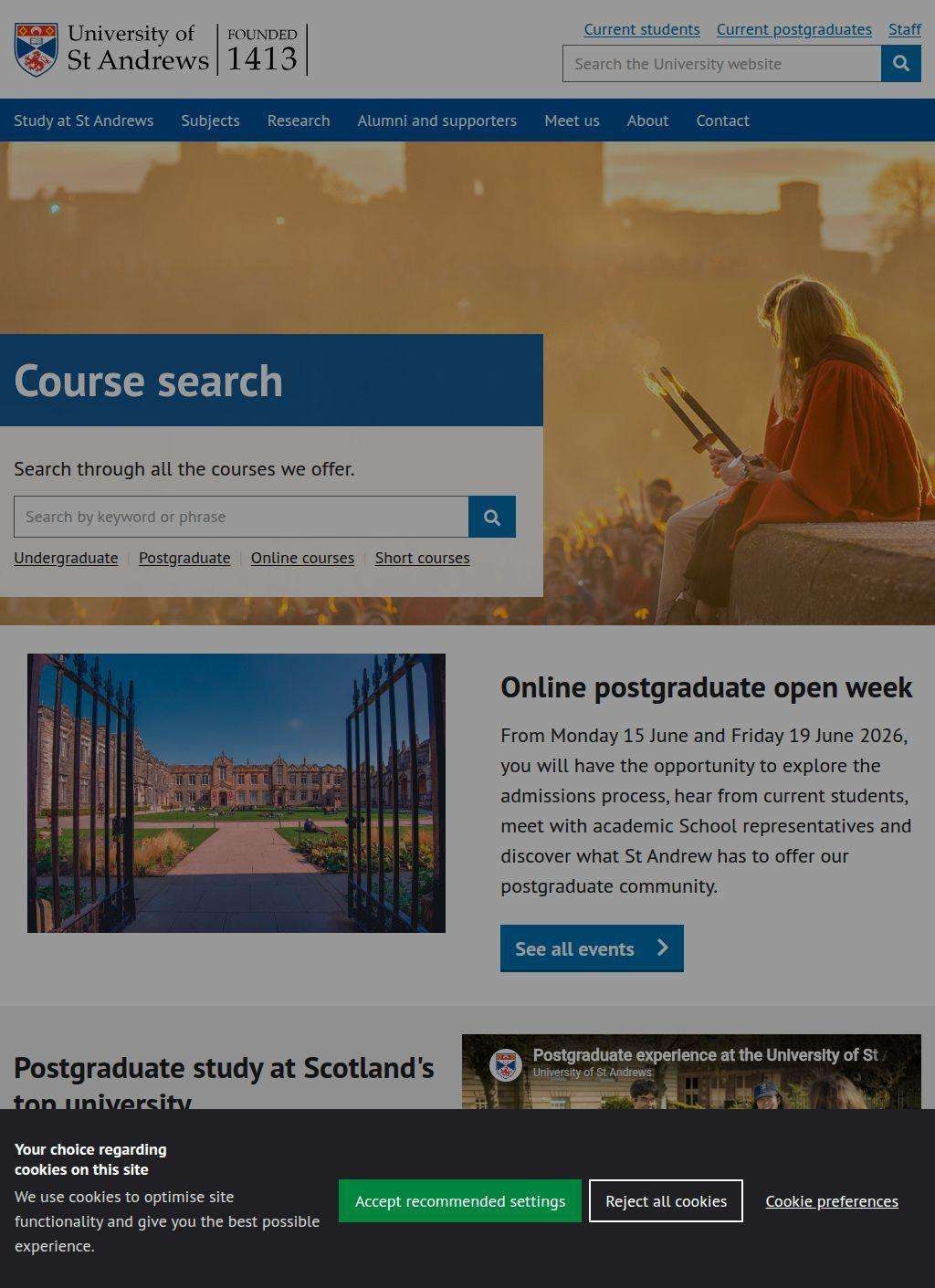 University of St Andrews