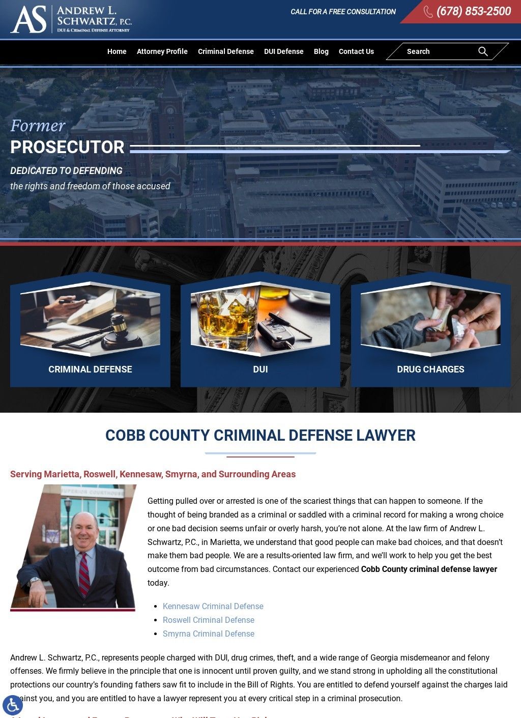 Cobb County Criminal Defense Lawyer
