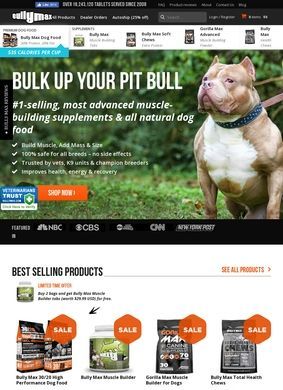 Bully Max Dog Supplements: The Official Website
