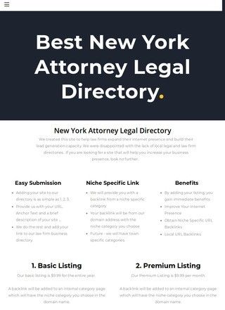 New York Attorney Legal Directory