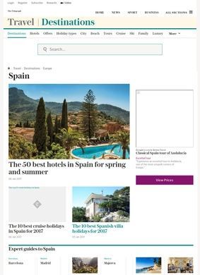The Telegraph: Spain