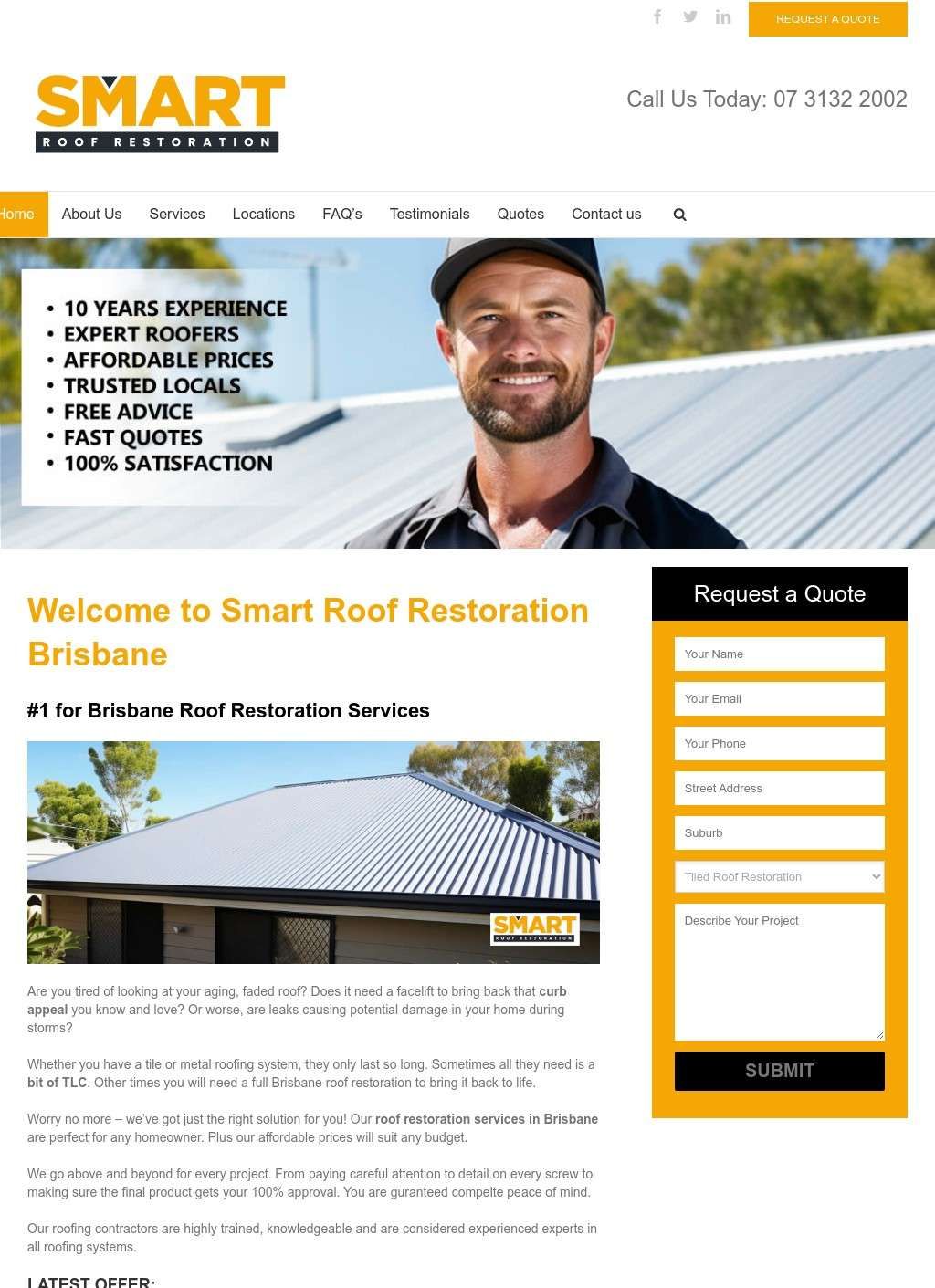 Smart Roof Restoration Brisbane