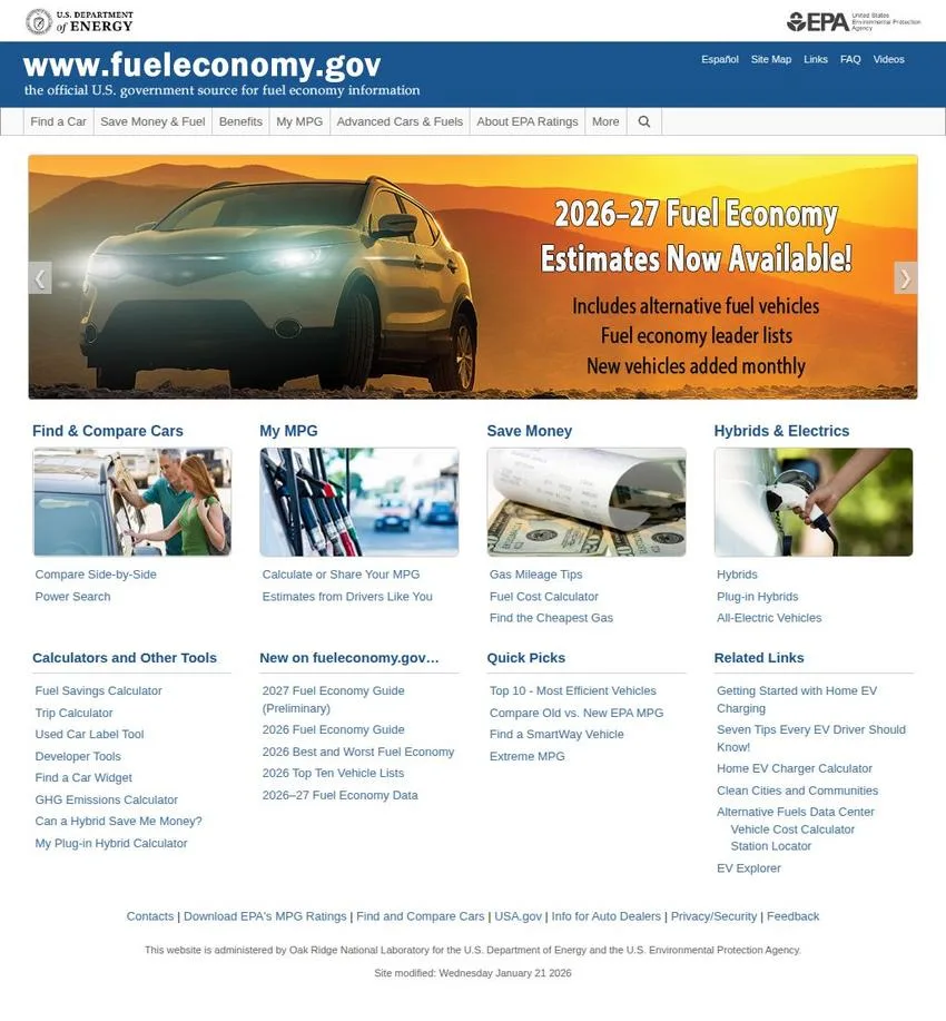 FuelEconomy.gov