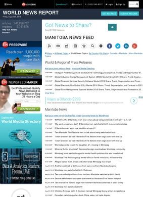 Manitoba News