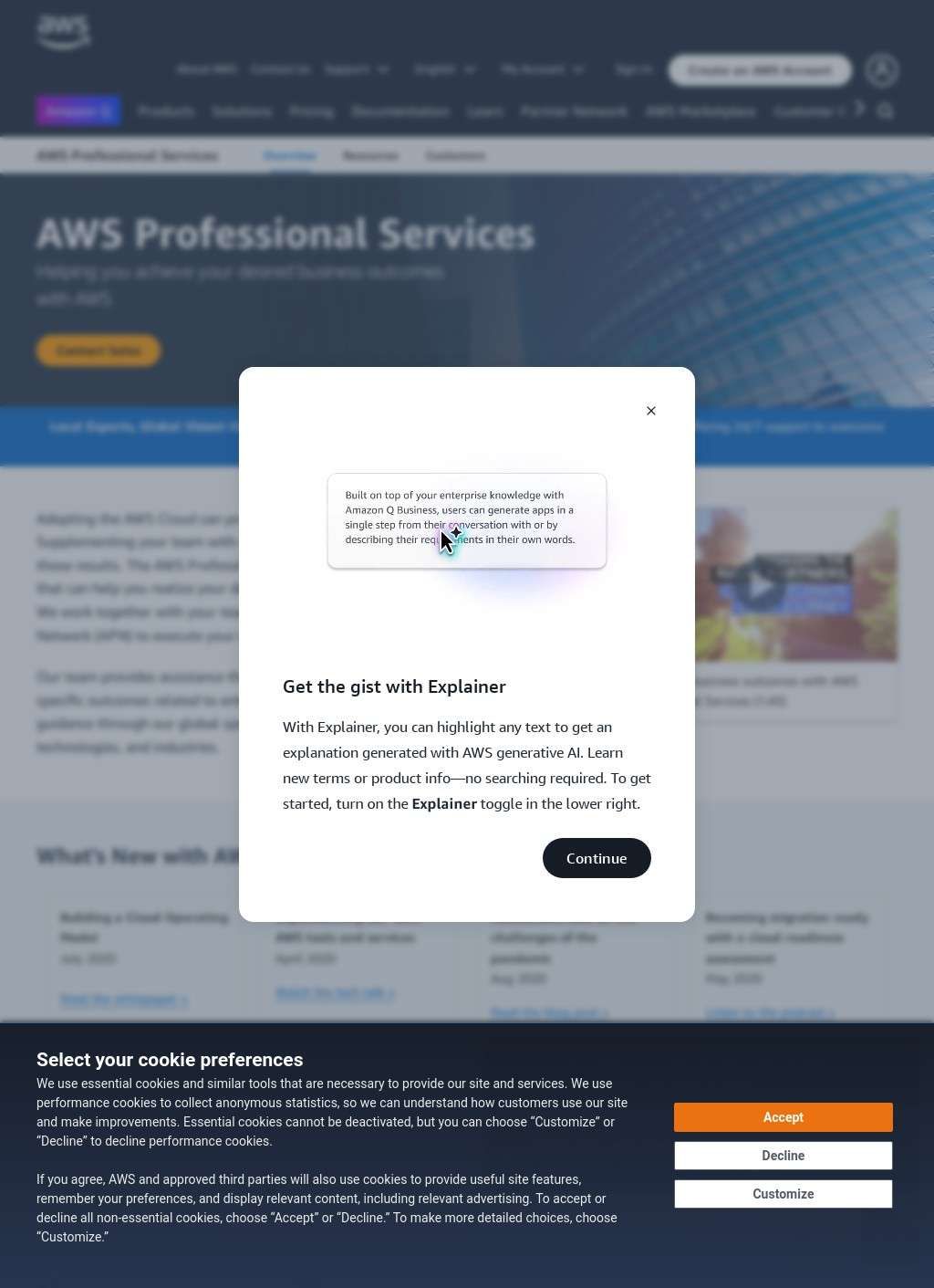 AWS Professional Services