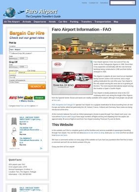 Faro Airport Information Guide