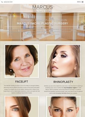 Facial Plastic Surgeon Dr. Marcus