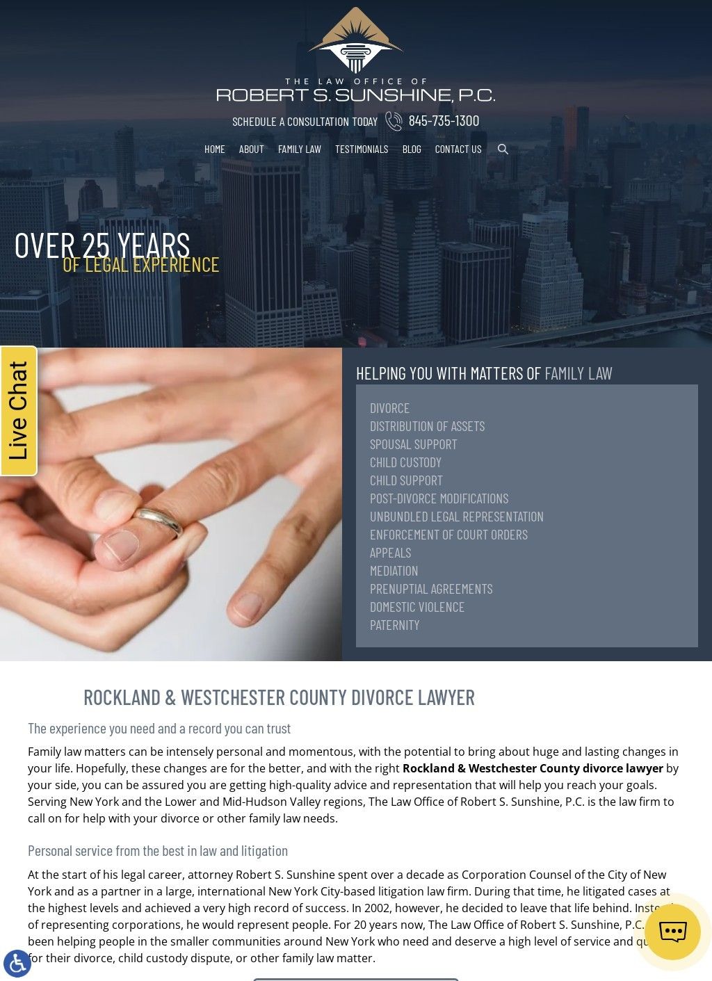 Rockland County Divorce Lawyer