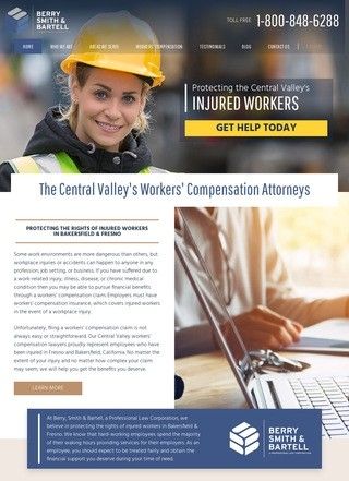 Workers Compensation Lawyer Bakersfield, CA - Berry, Smith & Bartell