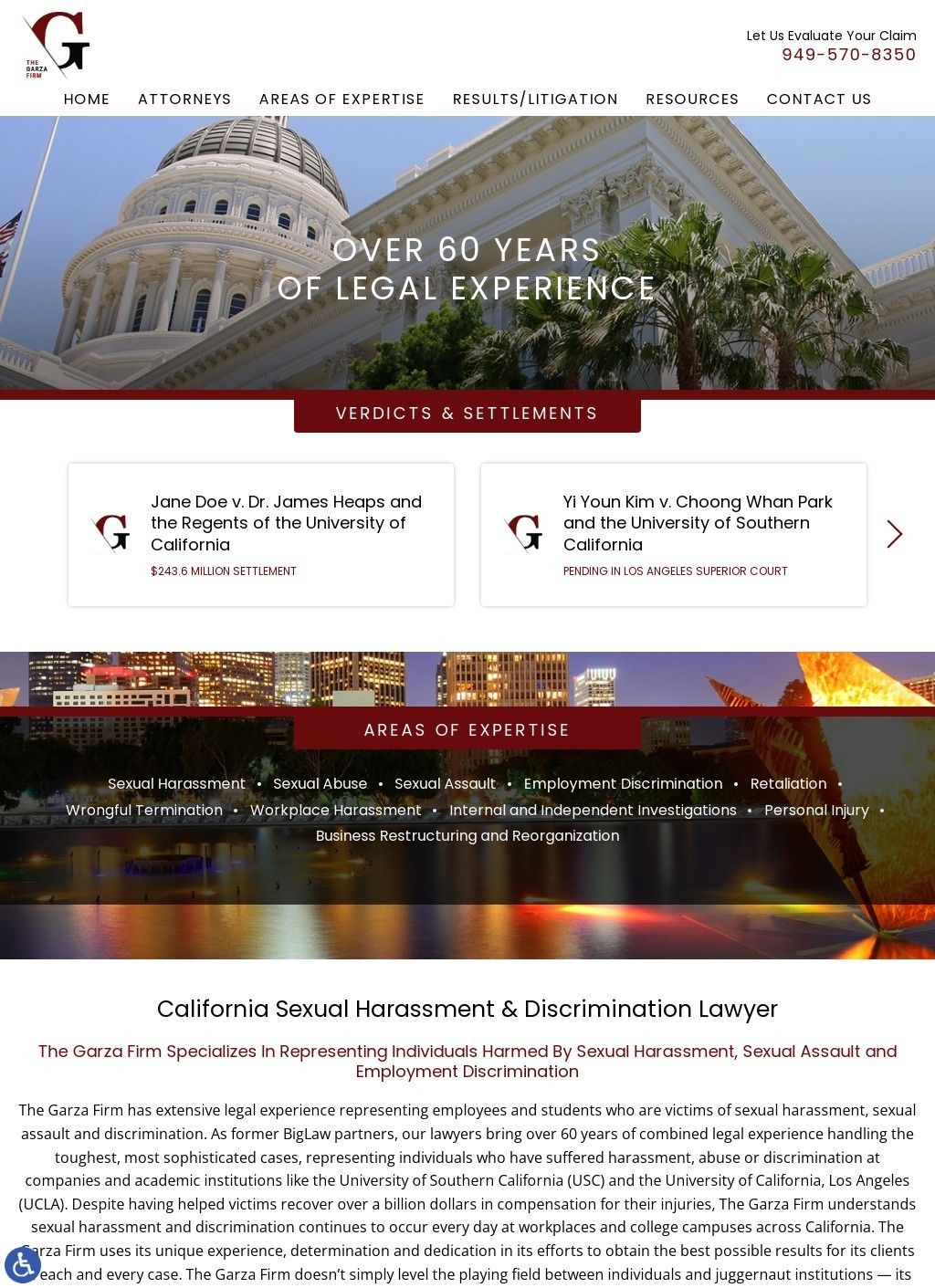 California Sexual Harassment & Discrimination Lawyer