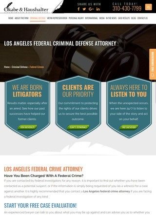 Los Angeles Federal Criminal Lawyer