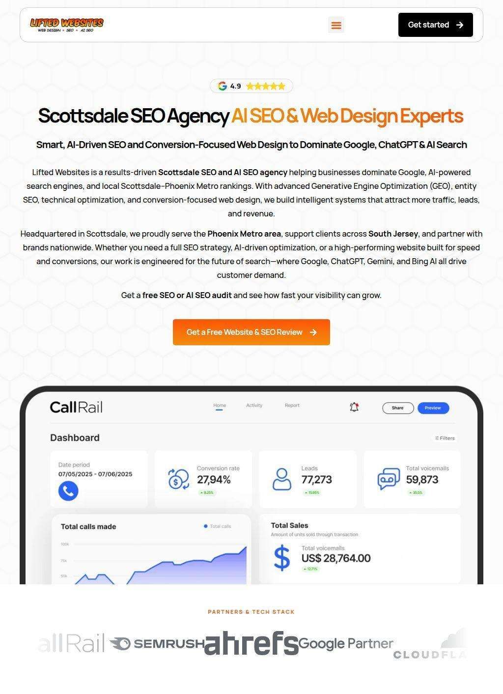 Lifted Websites