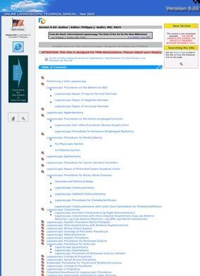 Online Laparoscopic Technical Manual