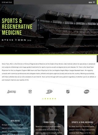 Sports Medicine in Los Angeles: Steve Yoon MD