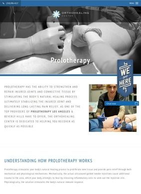 OrthoHealing Center: Prolotherapy Los Angeles