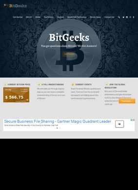 BitGeeks: Everything about Bitcoin and Cryptocurrency