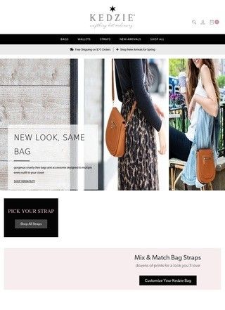 Kedzie: Bags, Purses, Wallets, & Straps
