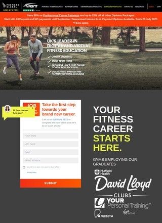 Online Personal Training Course: Premier Global NASM