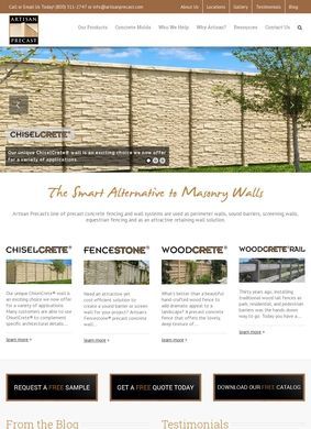 http://www.artisanprecast.com Precast Concrete