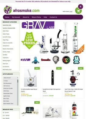 Afrosmoke Online Head Shop