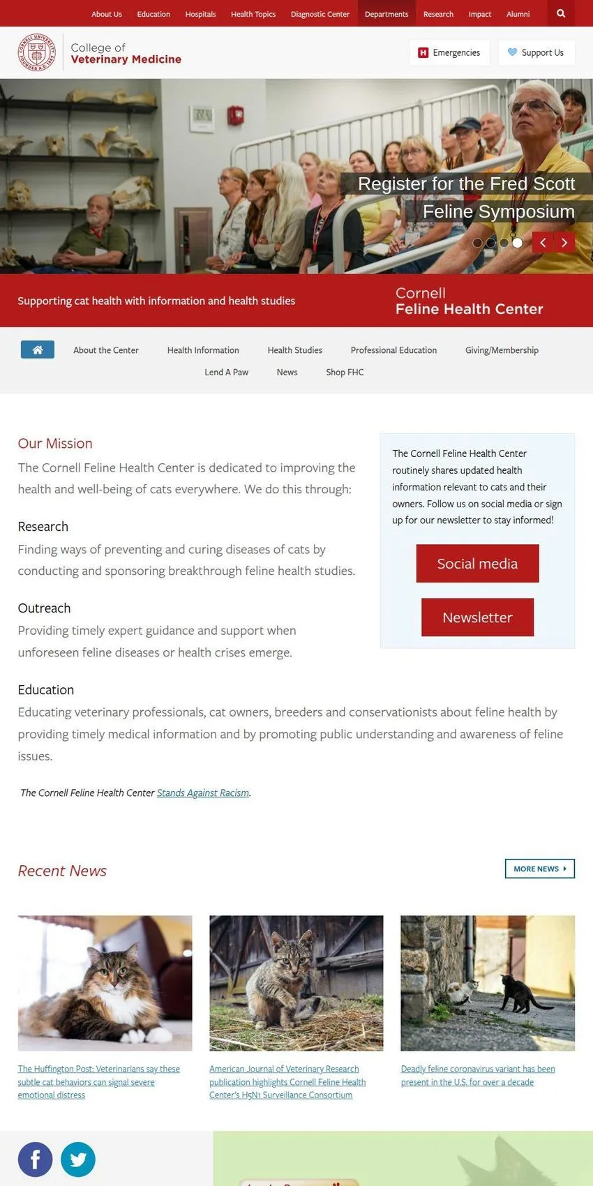 Cornell Feline Health Center