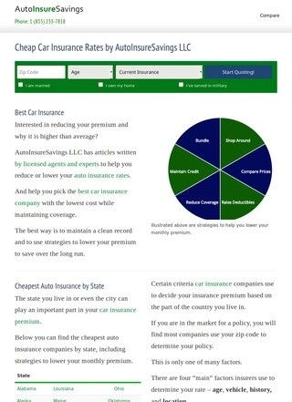 AutoInsureSavings.org: Affordable Insurers in Nebraska